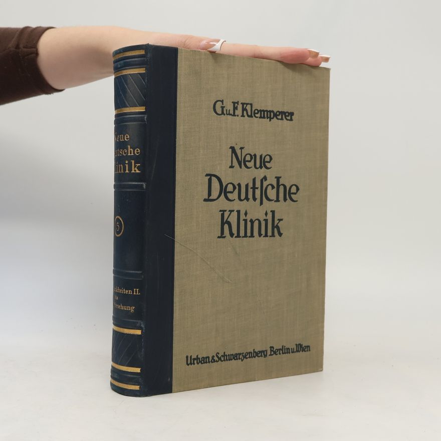Georg Klemperer Neue deutsche Klinik 5