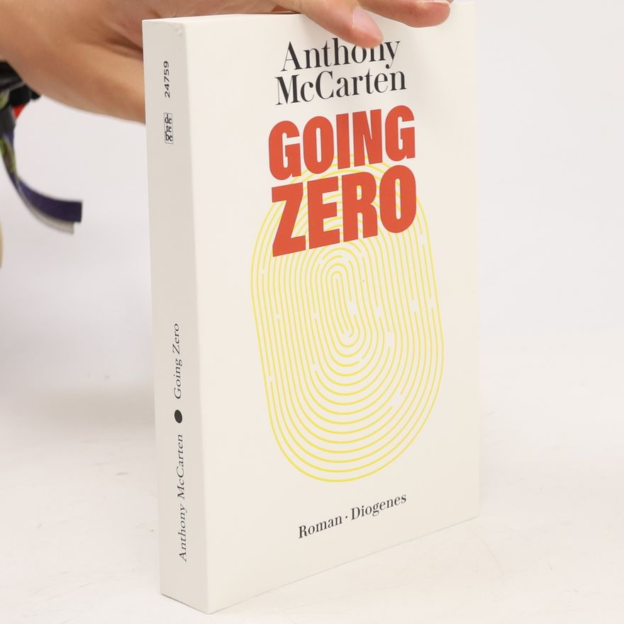 Anthony McCarten Going Zero