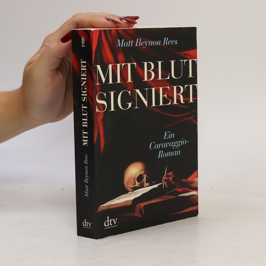 Matt Rees Mit Blut signiert