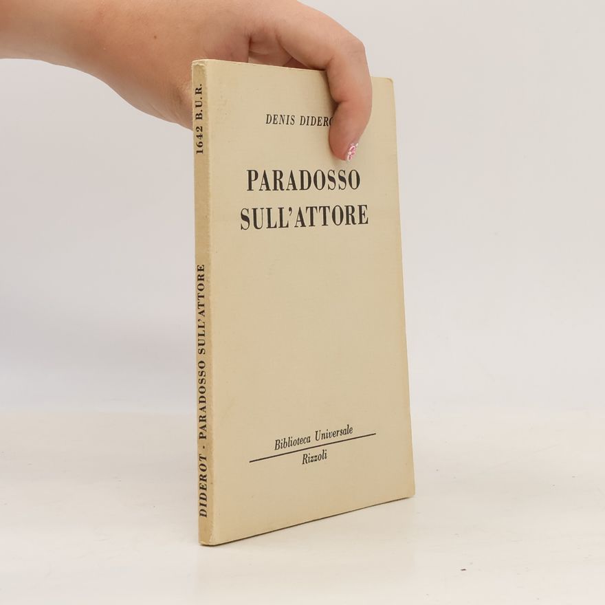 Denis Diderot Paradoso sull´attore