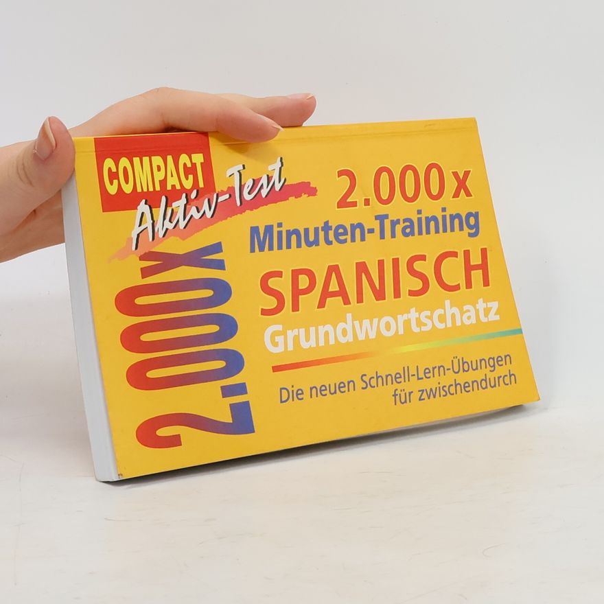 José Cárdenes Melián 2000 x Minuten-Training Spanisch-Grundwortschatz