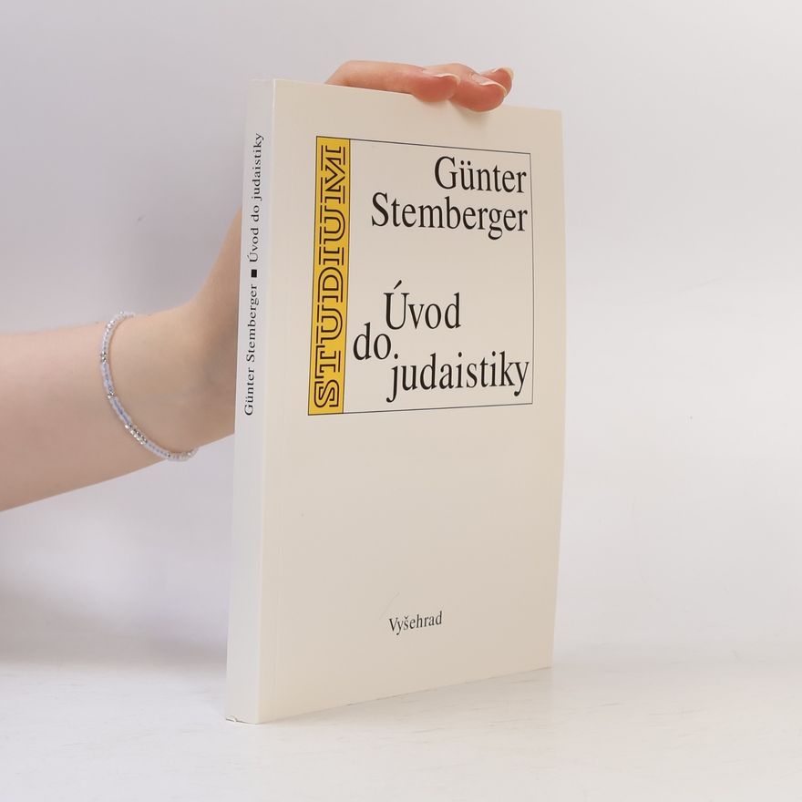Günter Stemberger Úvod do judaistiky