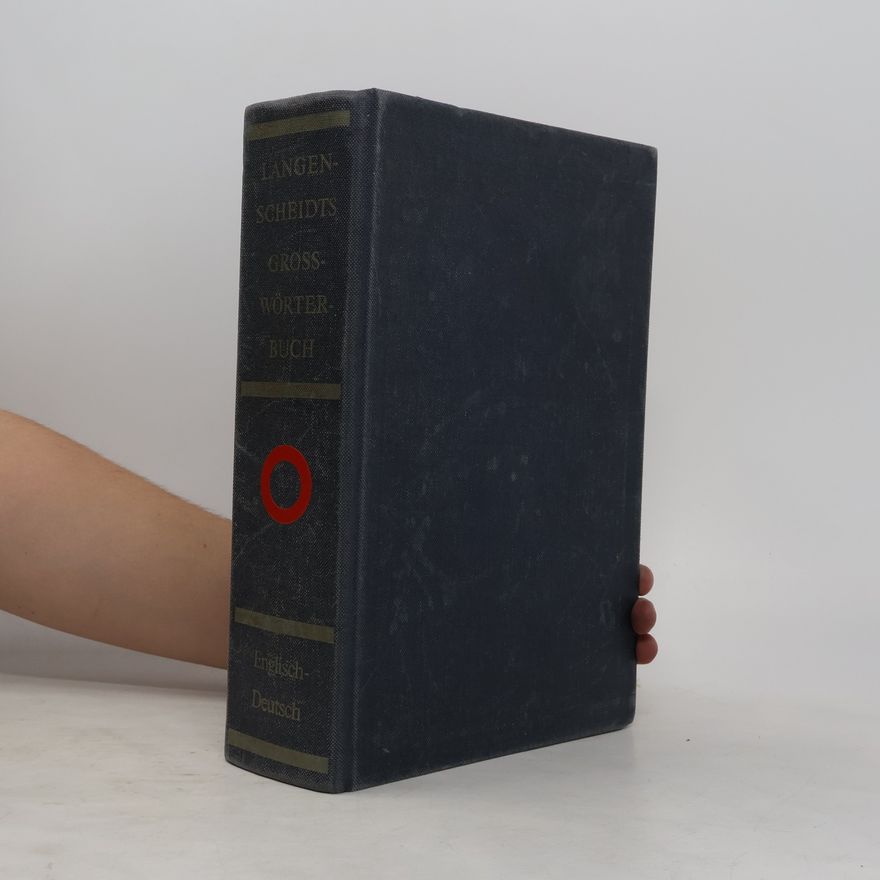 Heinz Messinger Langenscheidts Grosswörterbuch Englisch-Deutsch