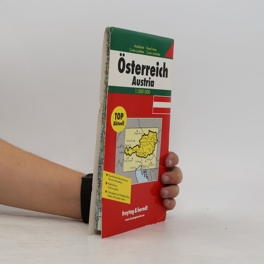 Kolektiv autorů Mapa Rakouska