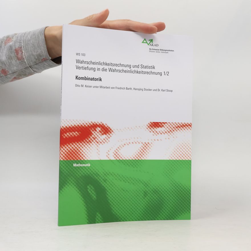 Karl Stoop Wahrscheinlichkeitsrechnung und Statistik 1/2