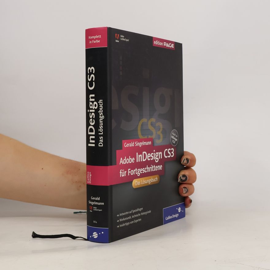 Gerald Singelmann Adobe InDesign CS3 für Fortgeschrittene