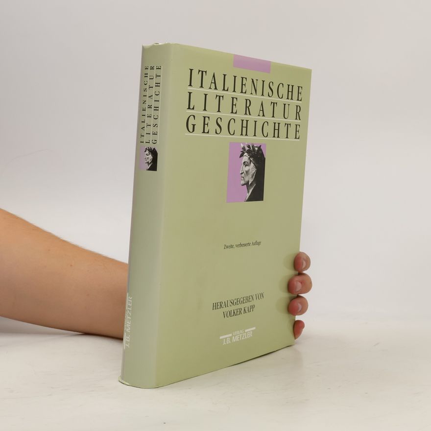 Volker Kapp Italienische Literaturgeschichte
