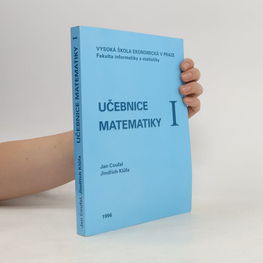 Jindřich Klůfa Učebnice matematiky I