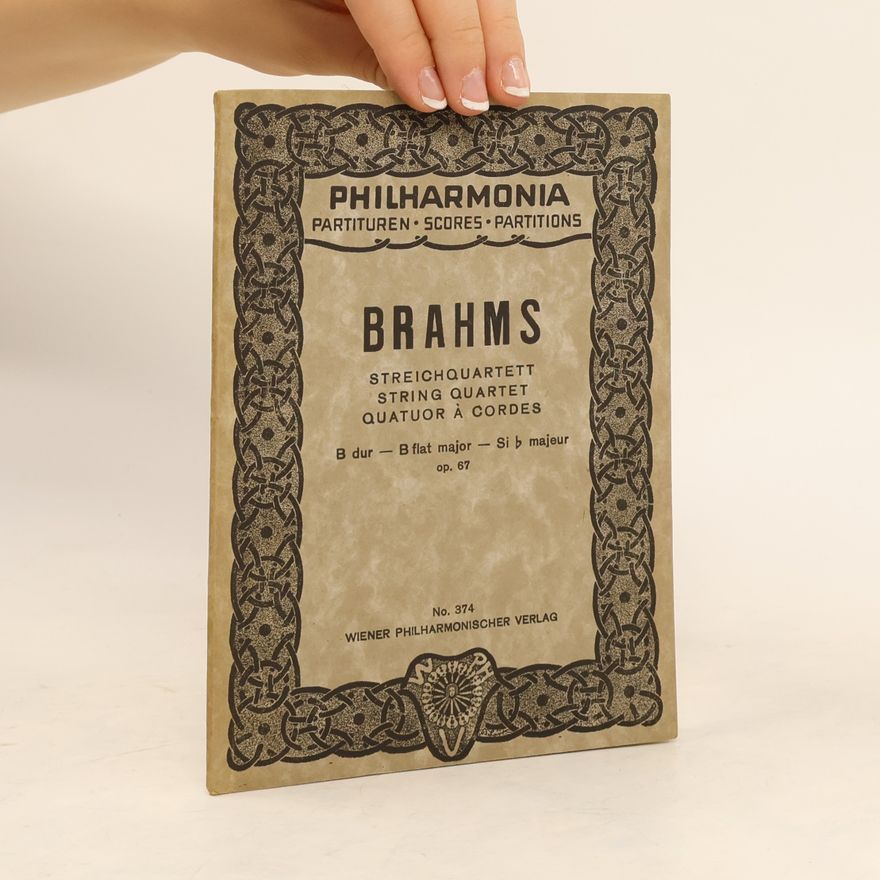 Kolektiv autorů Brahms Streichquartett