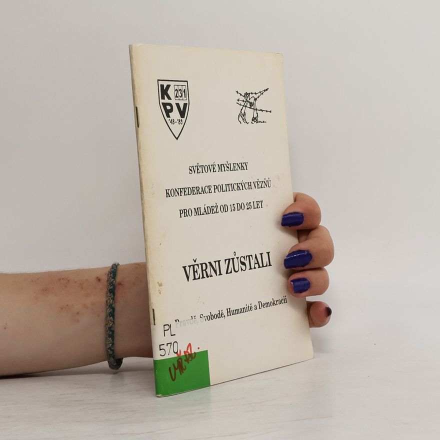 Kolektiv autorů Světové myšlenky konfederace politických věznů pro mládež od 15 do 25 let