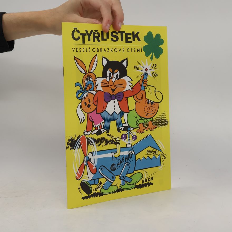 Jaroslav Němeček Čtyřlístek č. 1. Veselé obrázkové čtení