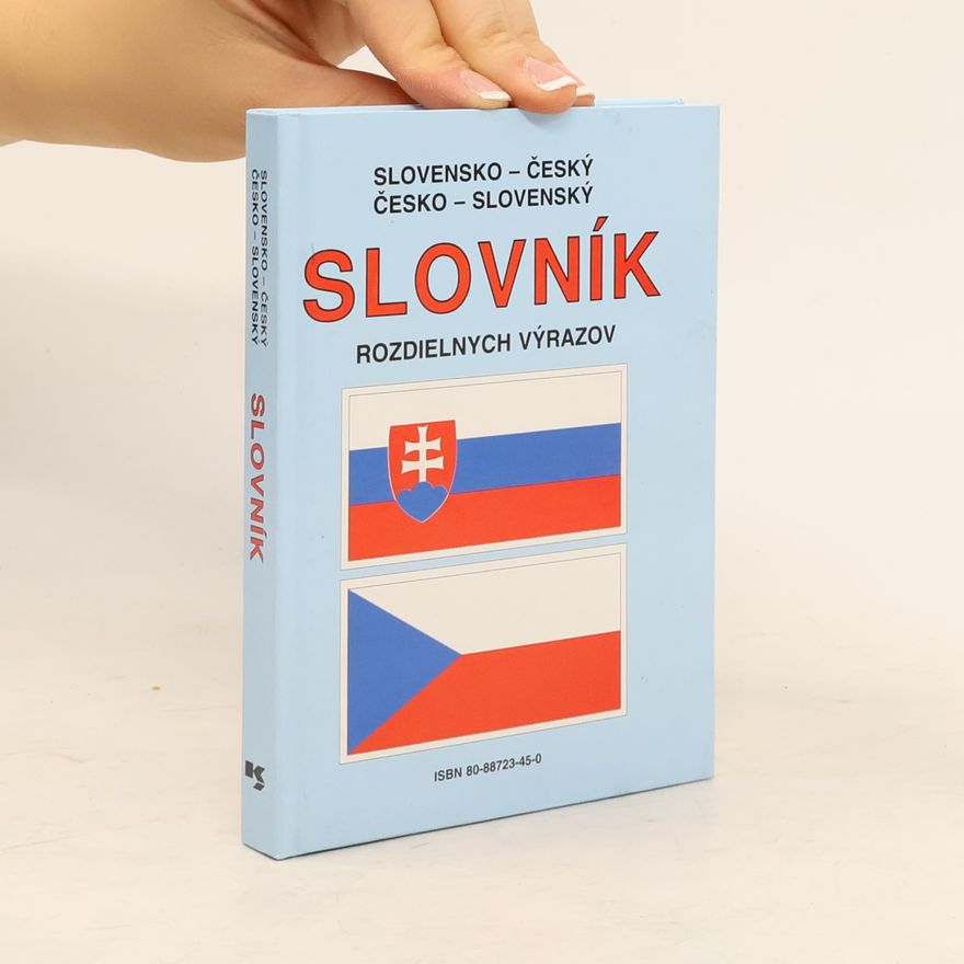 Katarína Horecká Slovensko-český a česko-slovenský slovník rozdílných výrazů