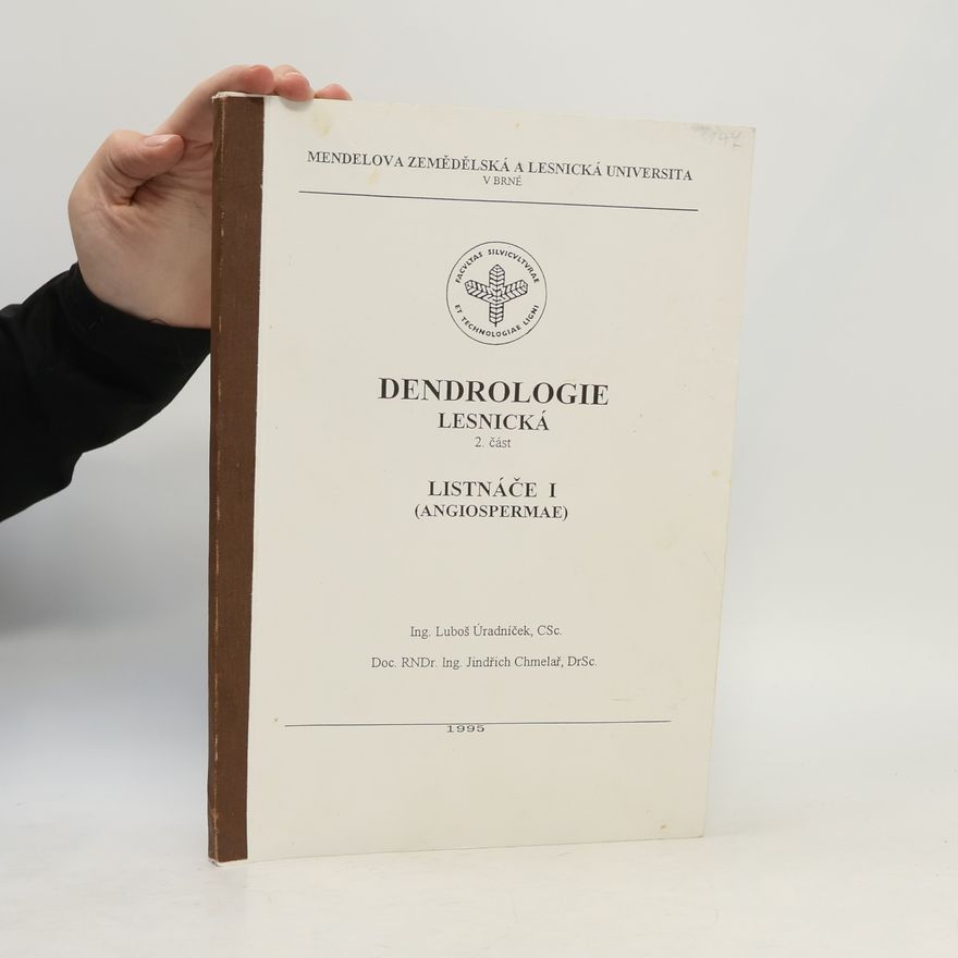 Jindřich Chmelař Dendrologie lesnická