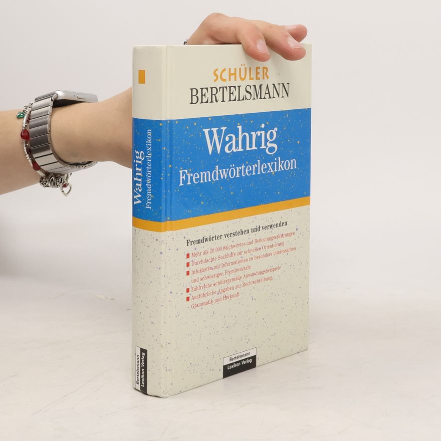 Renate Wahrig-Burfeind Wahrig Fremdwörterlexikon