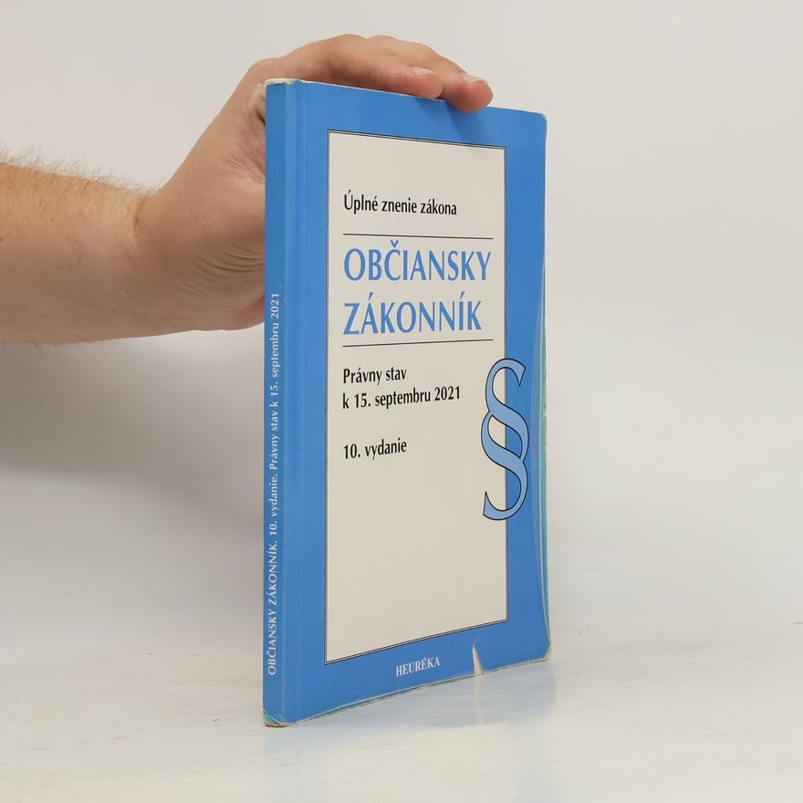 Autorenkollektiv Občiansky zákonník (1964, novela 2019) Občiansky zákonník