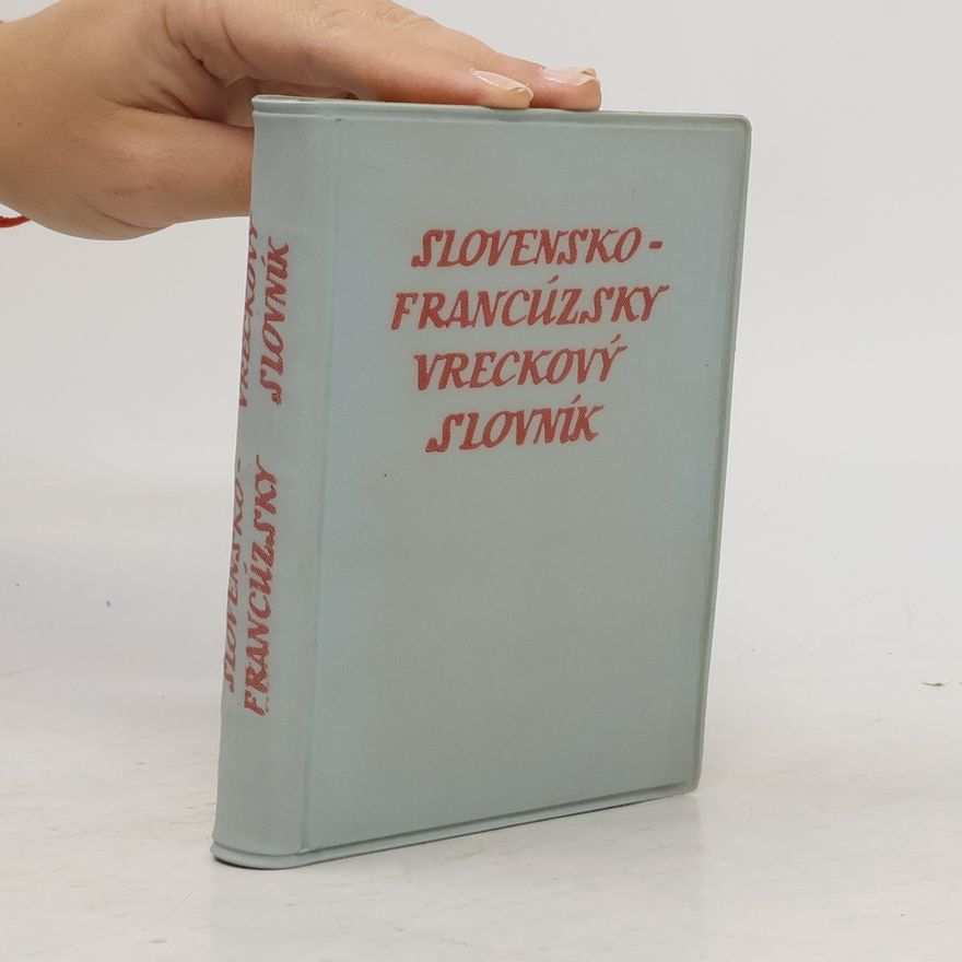 Ondrej Hrčka Slovensko – francúzsky vreckový slovník