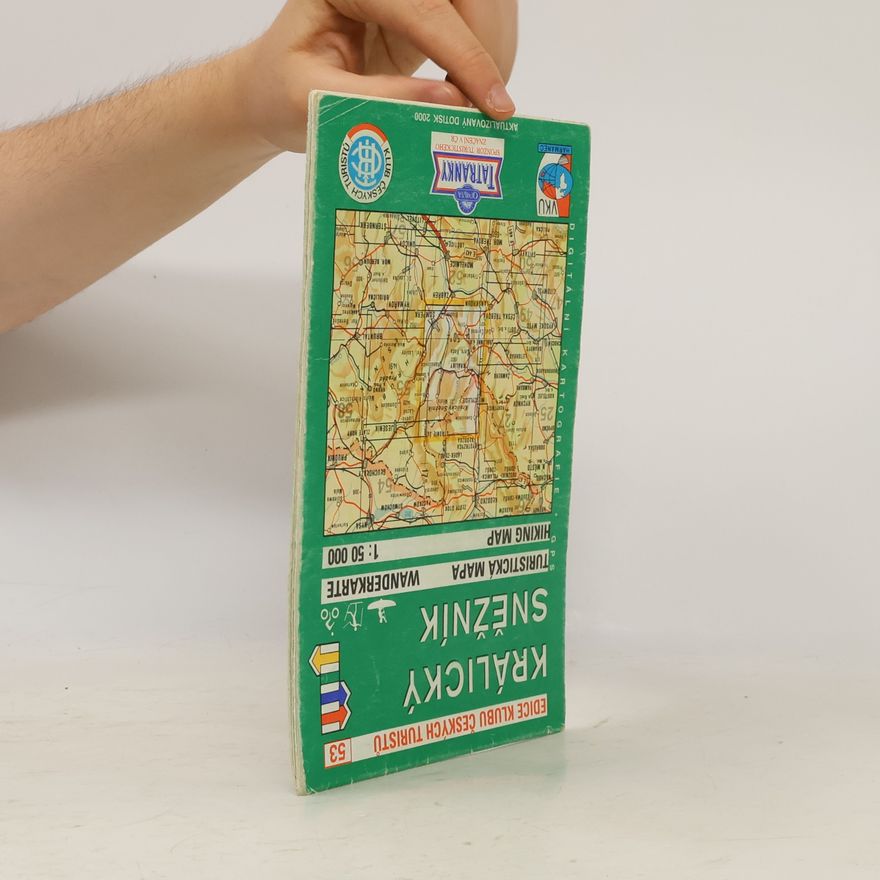 Václav Horák Králický Sněžník turistická mapa