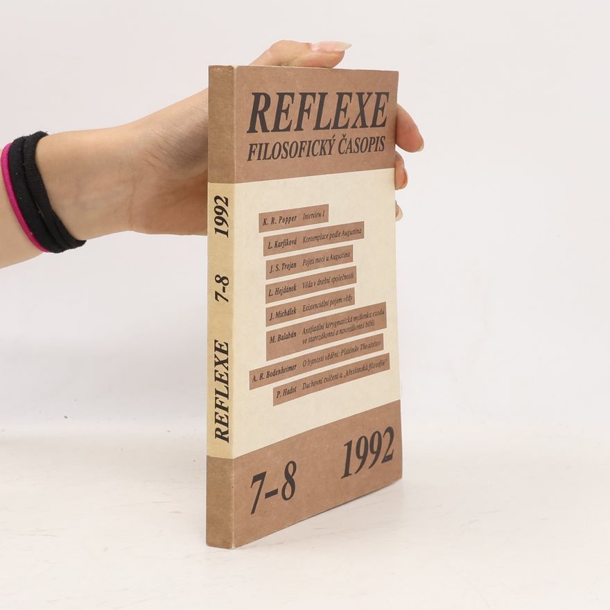 Kolektiv autorů Reflexe. Filosofický časopis 7-8