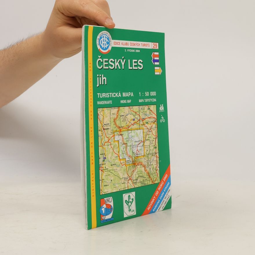 Autorenkollektiv Český les - jih turistická mapa 1:50 000
