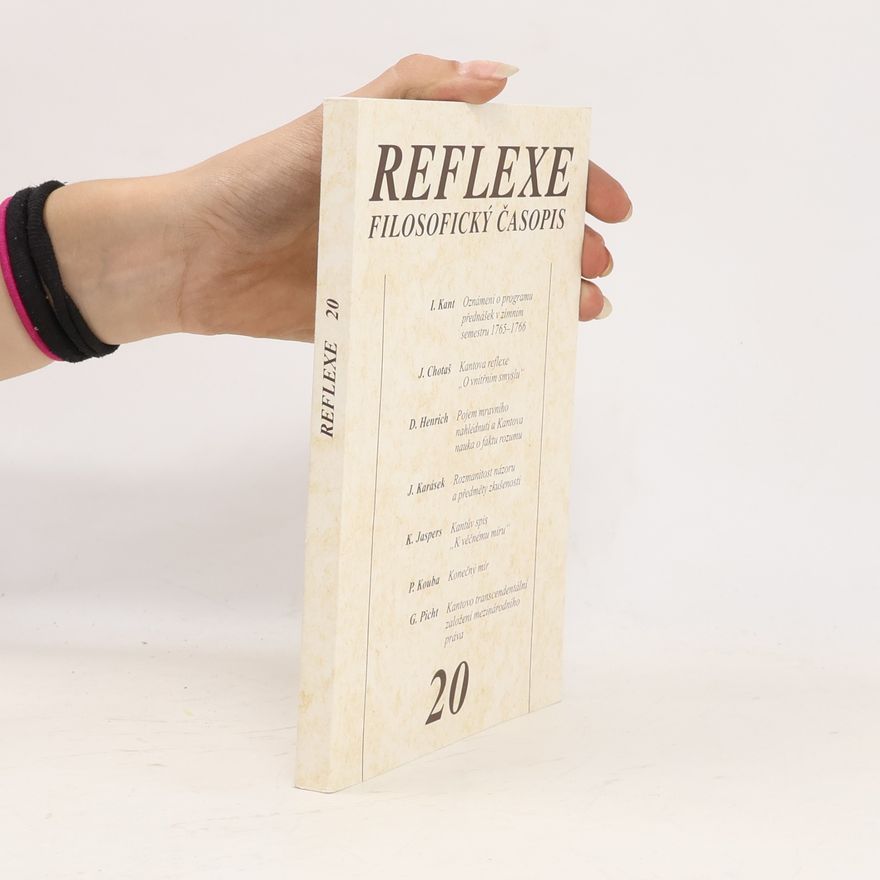 Autorenkollektiv Reflexe. Filosofický časopis č. 20