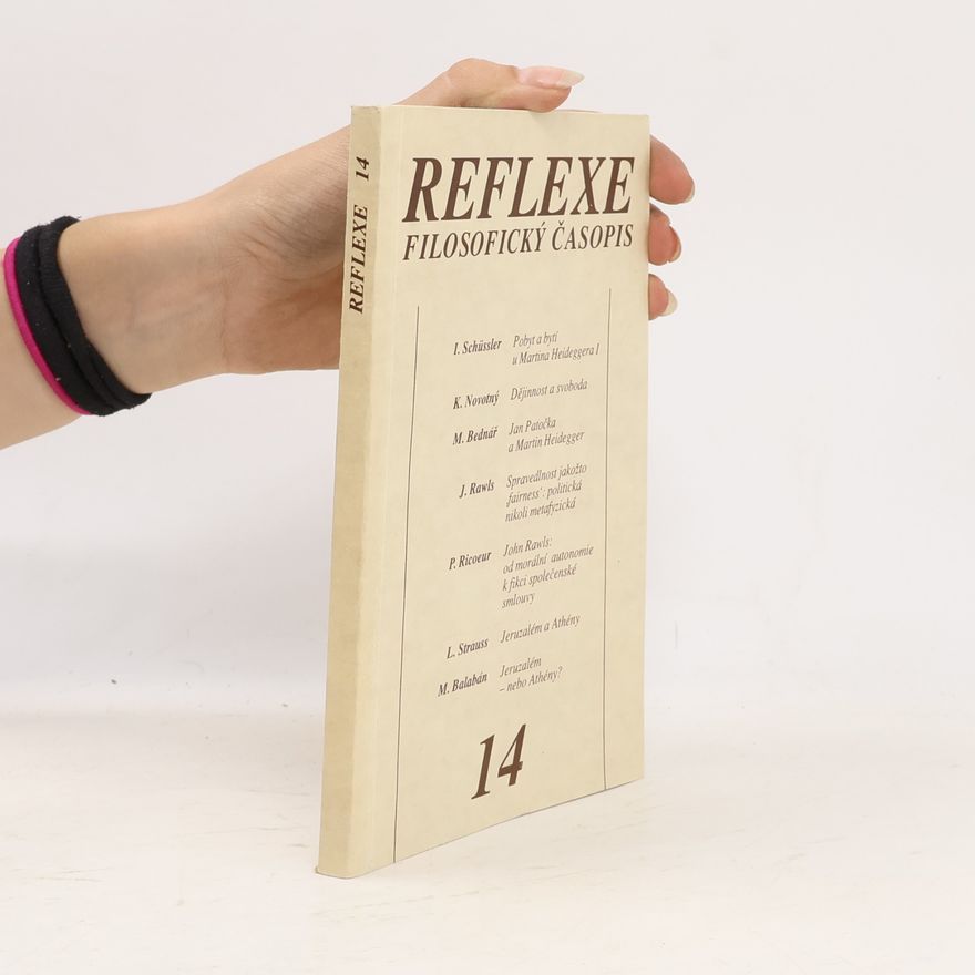 Kolektiv autorů Reflexe. Filosofický časopis. Č. 14