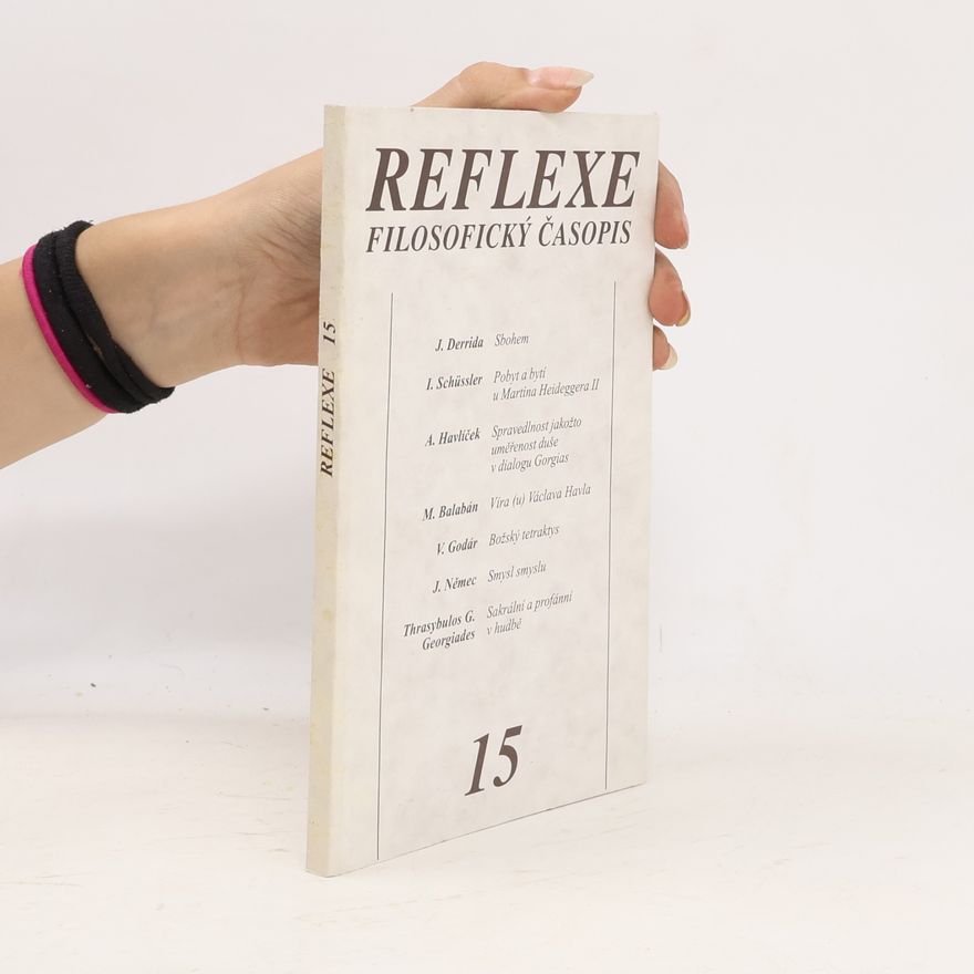 Autorenkollektiv Reflexe. Filosofický časopis 15