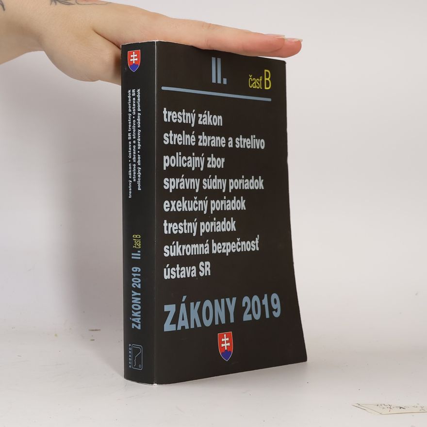 Various authors Zákony 2019 II. časť B