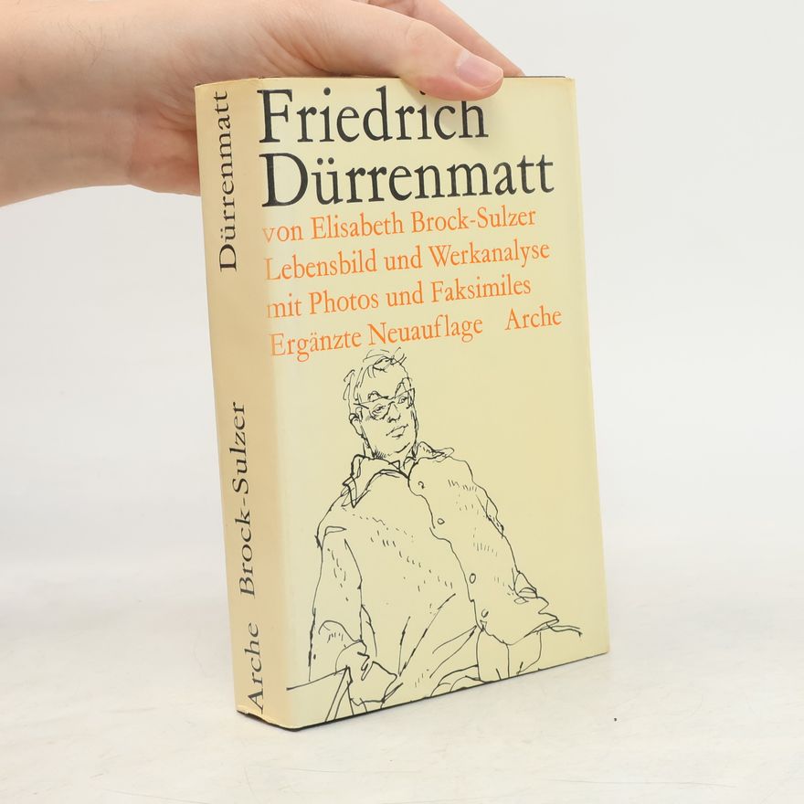 Elisabeth Brock-Sulzer Friedrich Dürrenmatt