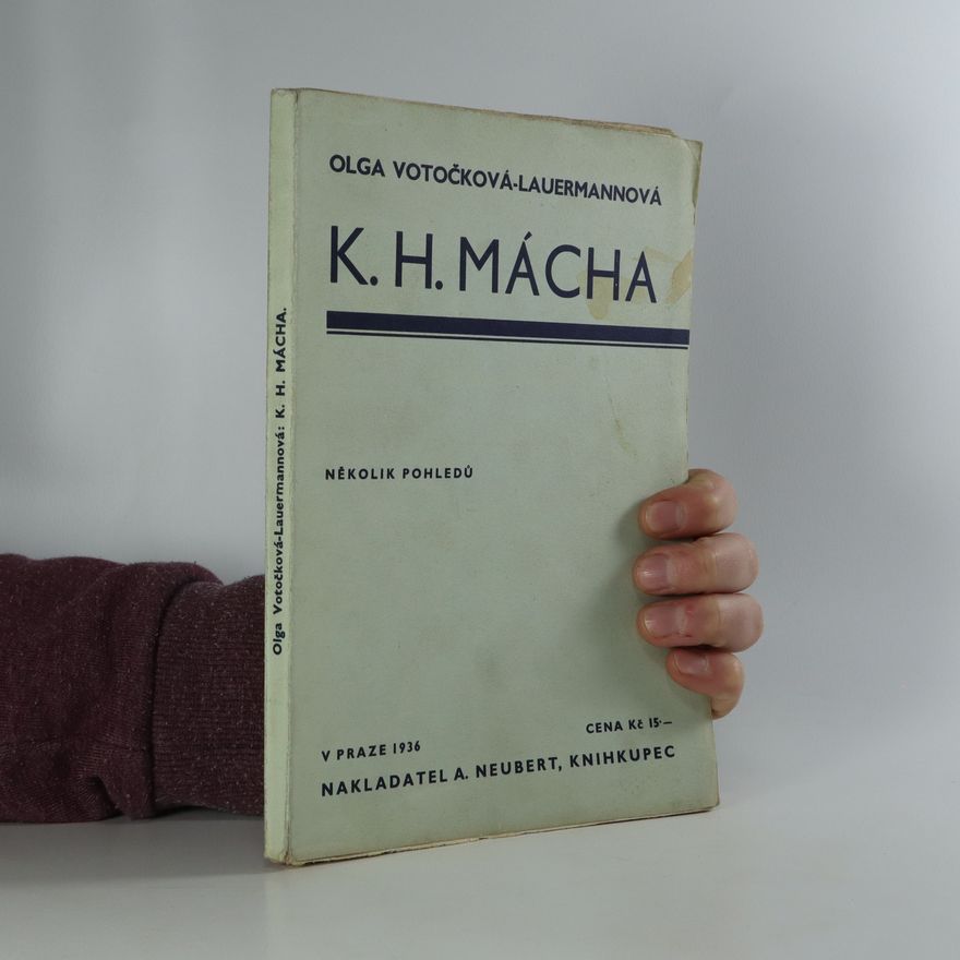 Olga Votočková Lauermannová K. H. Mácha. Několik pohledů