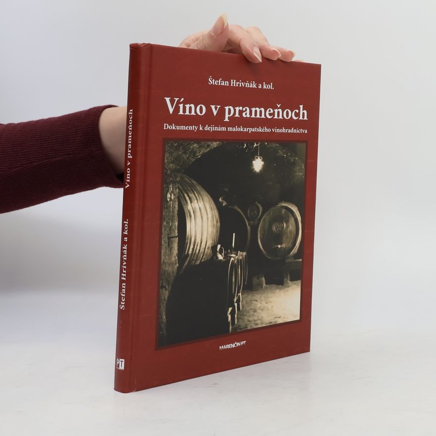 Štefan Hrivňák Víno v prameňoch
