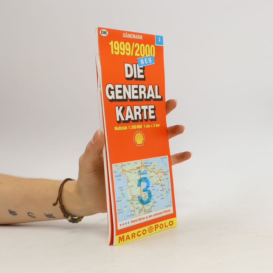 Autorenkollektiv Die Generalkarten Dänemark, Bl.3, Veijle, Odense, Flensburg (Maßstab 1:200.000) - 1999/2000 - neu