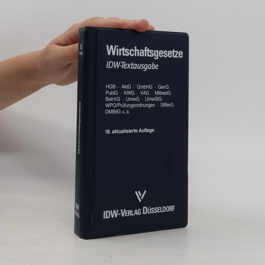 Autorenkollektiv Wirtschaftsgesetze