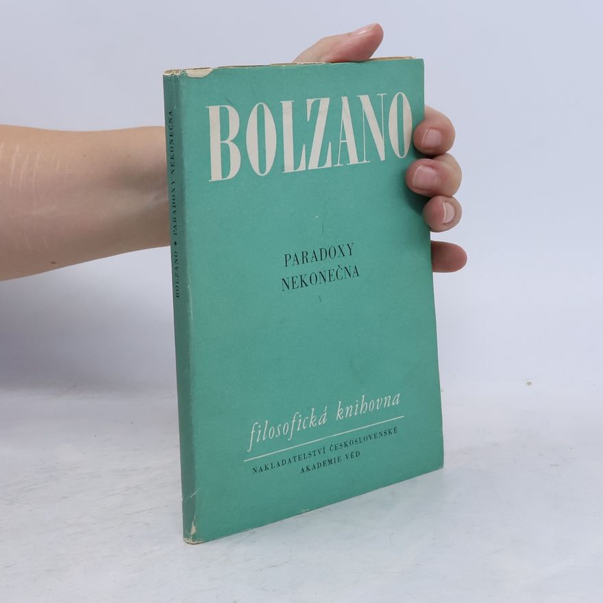 Bernard Bolzano Paradoxy nekonečna