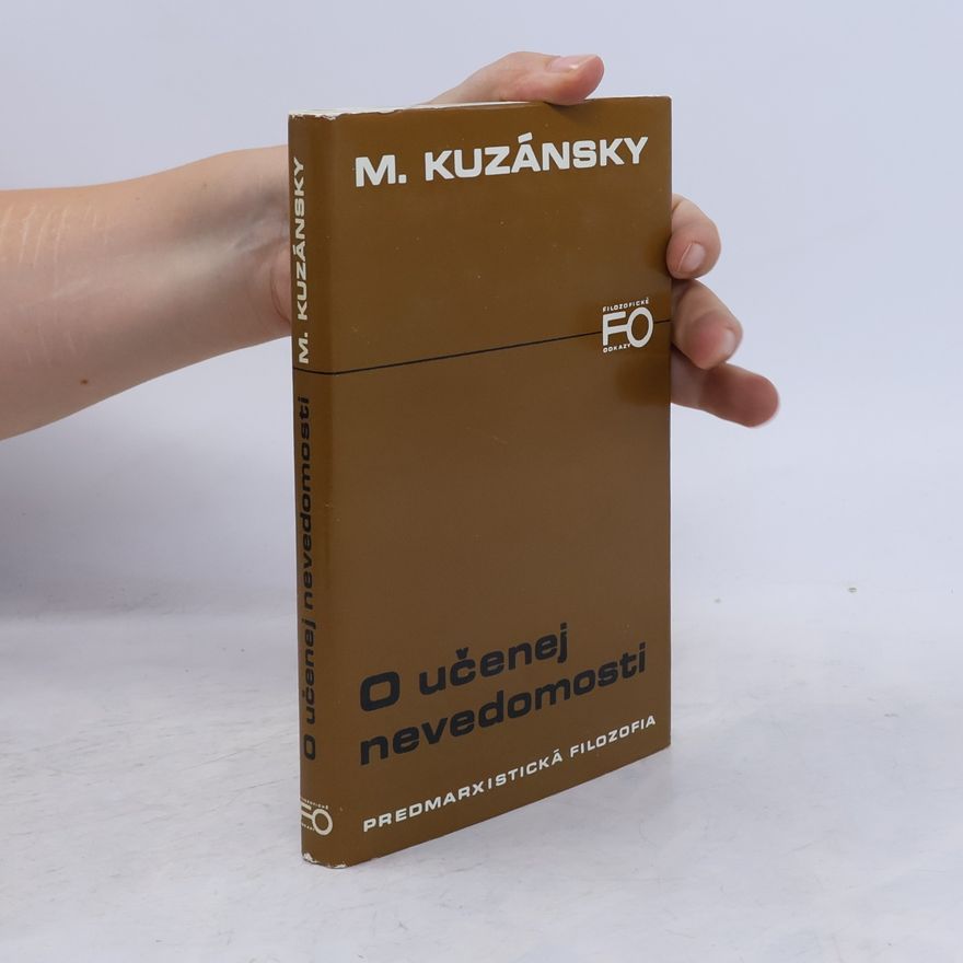 M. Kuzánsky O učenej nevedomosti