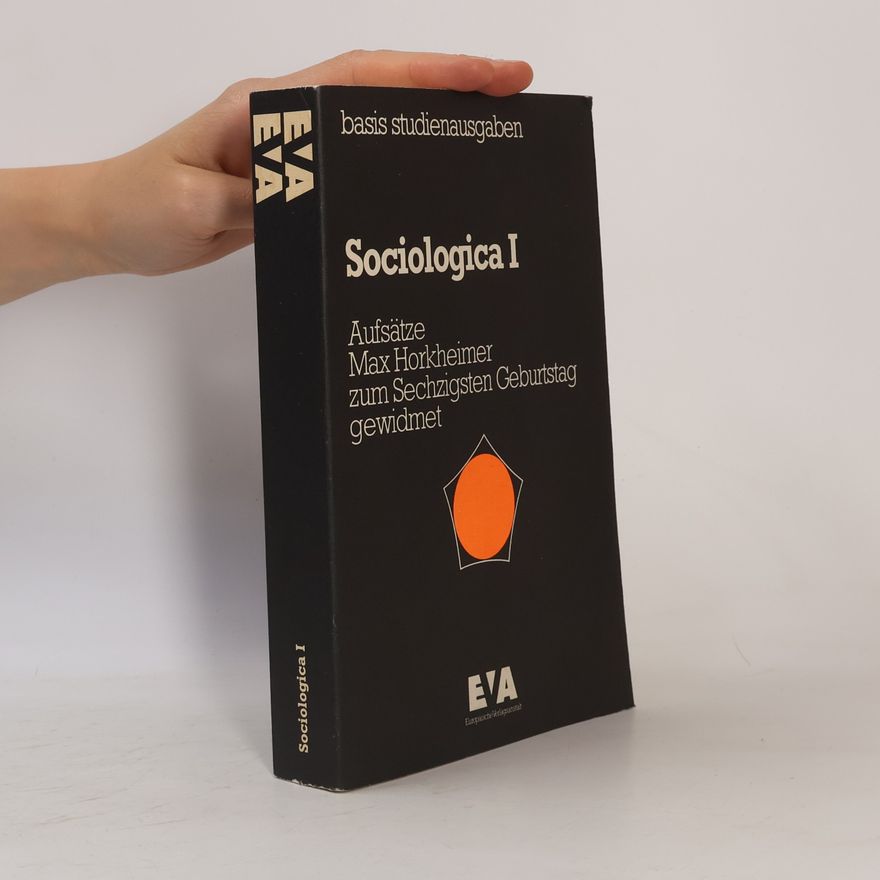 Autorenkollektiv Basis Studienausgaben - 1: Sociologica