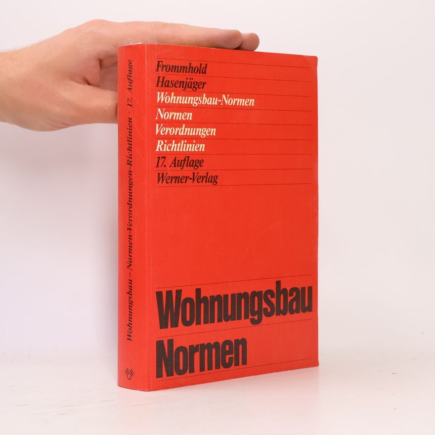 Hasenjäger Wohnungsbau-Normen - 17. Auflage