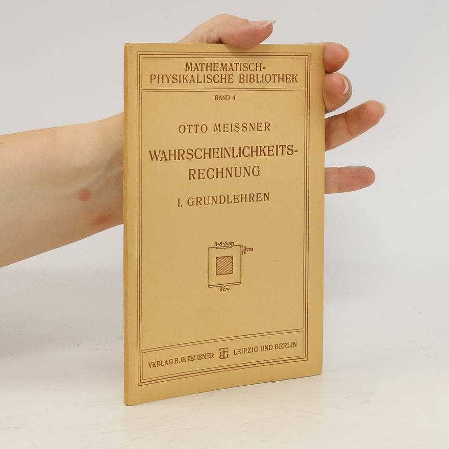 Otto Meissner Wahrscheinlichkeits Rechnung