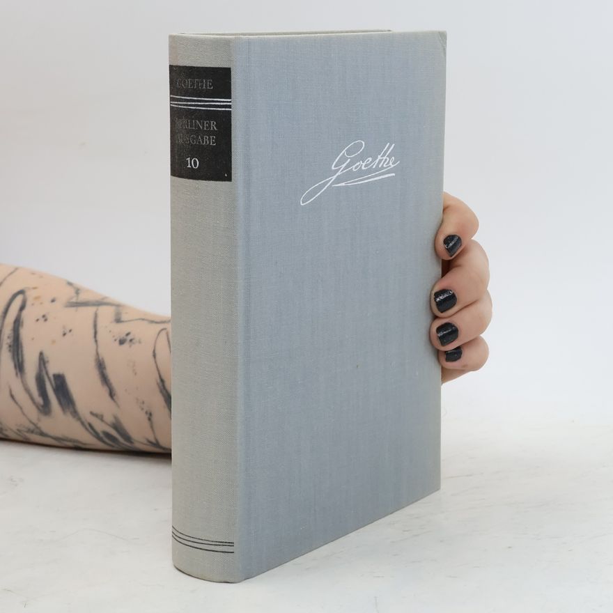 Goethe Wilhelm Meisters Lehrjahre Bd. 10