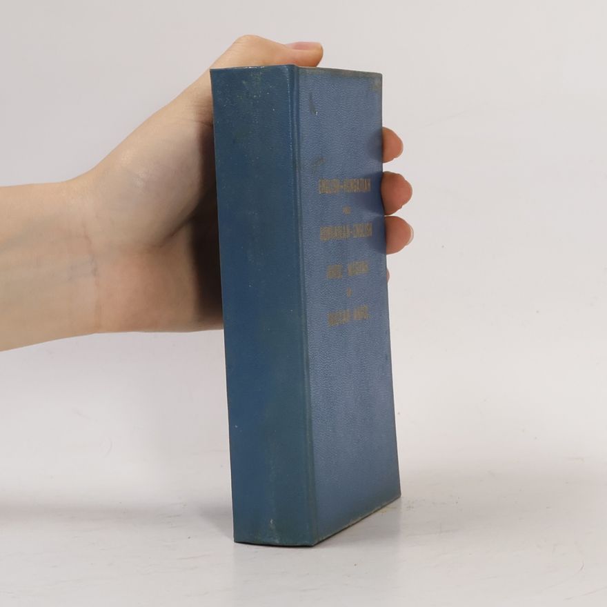 Collectif d'auteurs Englion-Hungarian and Hungarian English Dictionary