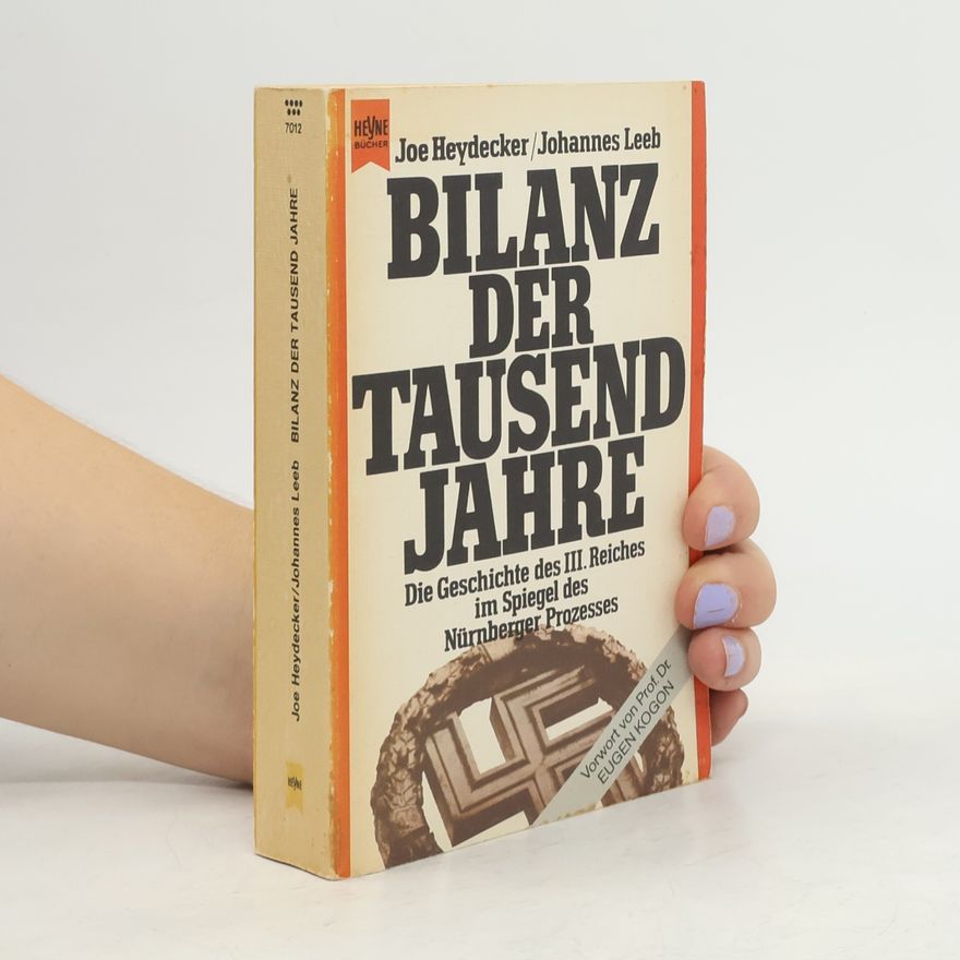 Johannes Leeb Bilanz der Tausend Jahre