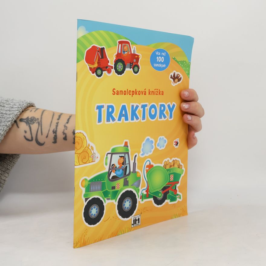 Kolektív autorov Samolepková knížka. Traktory