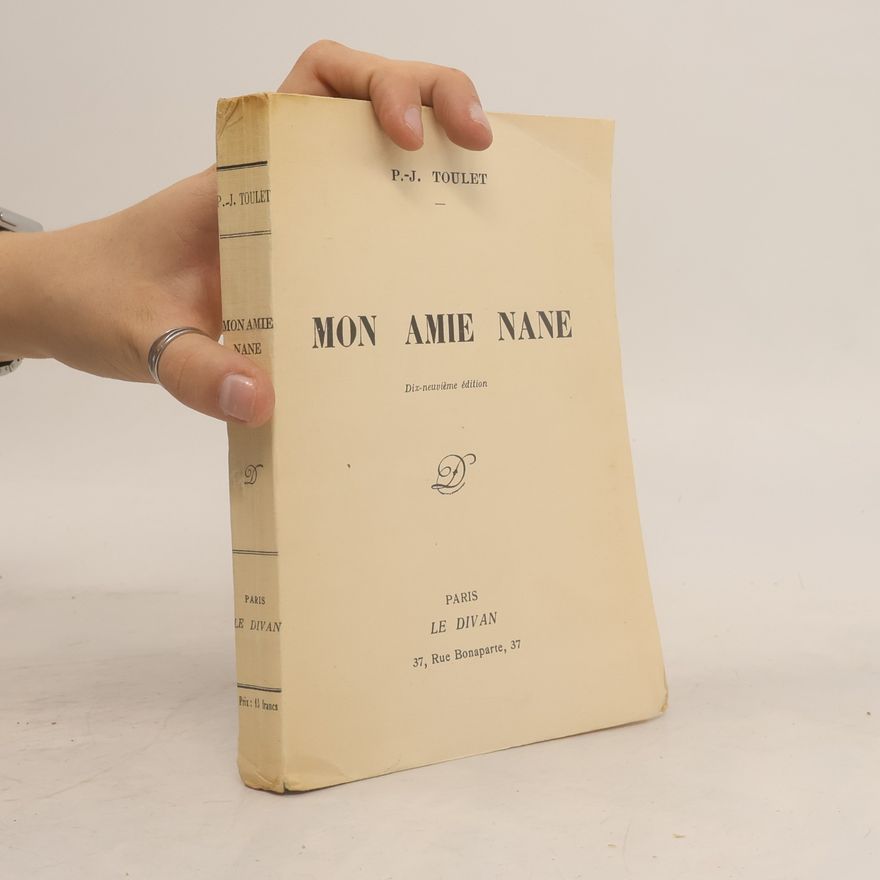 Paul-Jean Toulet Mon amie Nane