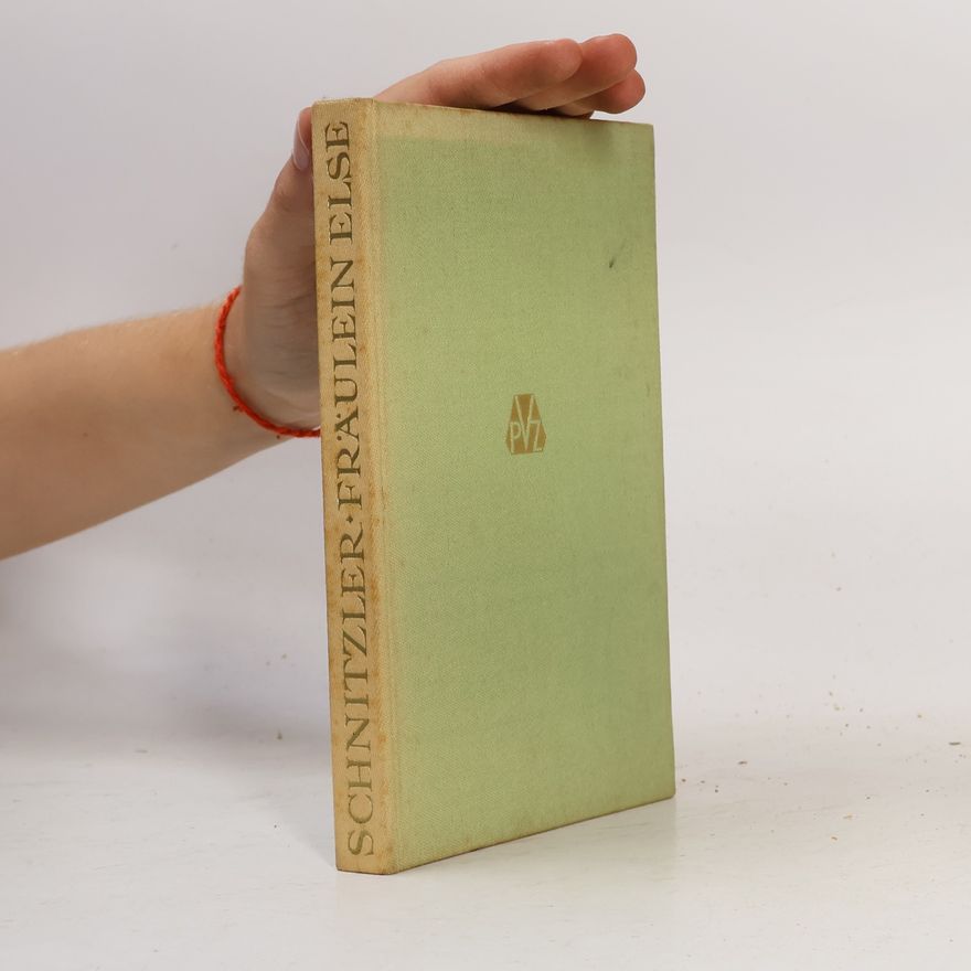 Arthur Schnitzler Fräulein Else