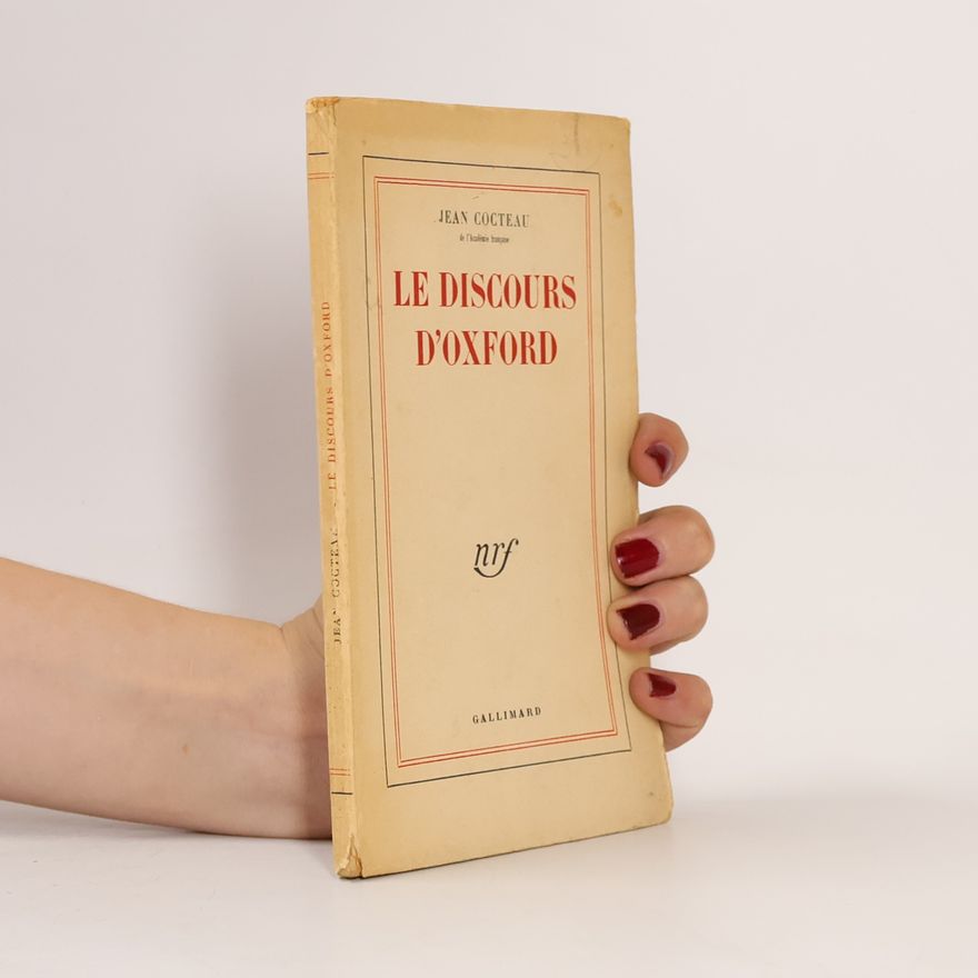 Jean Cocteau Le discours d'Oxford