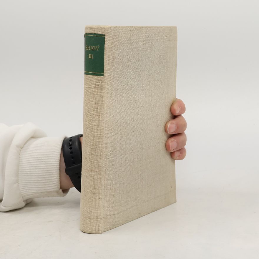 George Bernard Shaw Dramatische Werke III