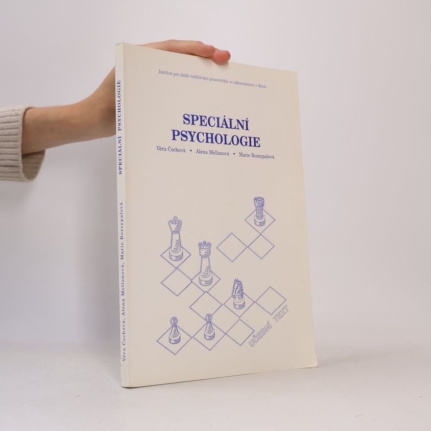 Alena Mellanová Speciální psychologie