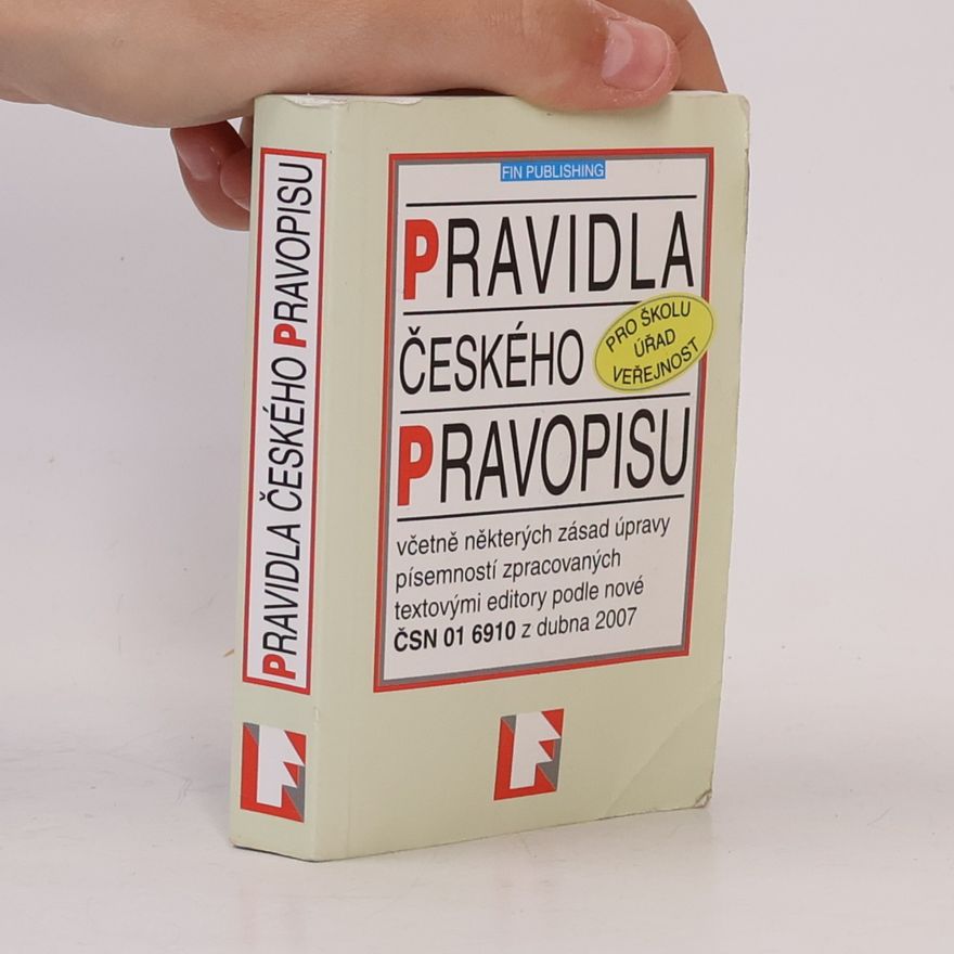 Various authors Pravidla českého pravopisu