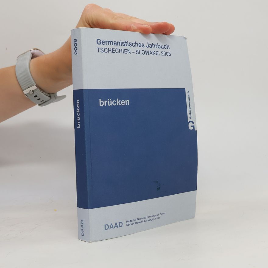 Steffen Höhne Germanistisches Jahrbuch Tschechien - Slowakei 2008