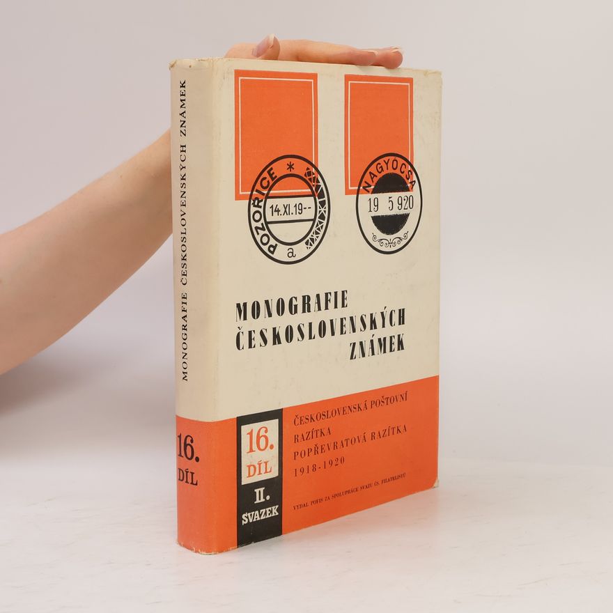 Emil Votoček Monografie československých známek 16. díl II. svazek, Popřevratová razítka 1918-1920
