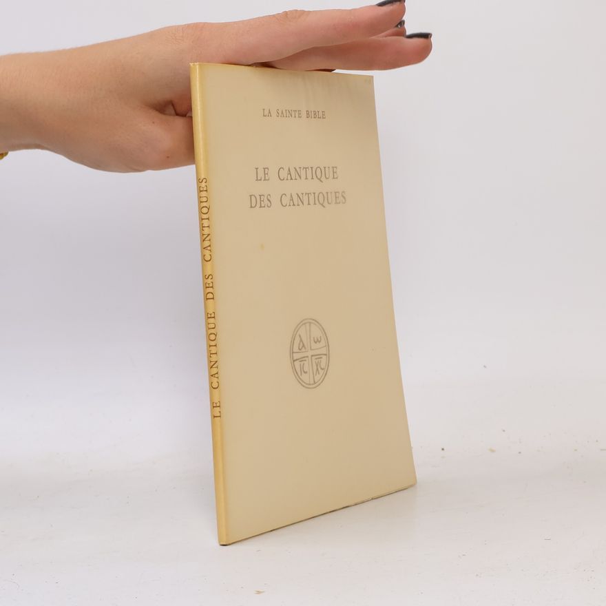 Kolektiv autorů Le cantique des cantiques